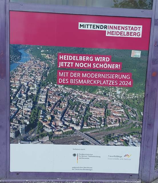 Plakat zur Modernisierung des Bismarcks