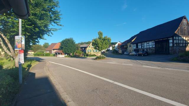 Blick ins Dorf