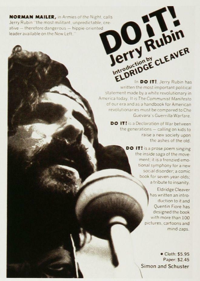 Buchcover 
DO iT! 
Jerry Rubin 
Introduction by 
Elridge Cleaver 