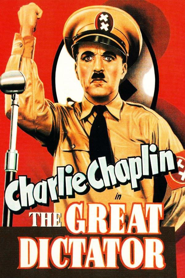 Filmplakat 
Charlie Chaplin 
in 
THE GREAT 
DICTATOR 