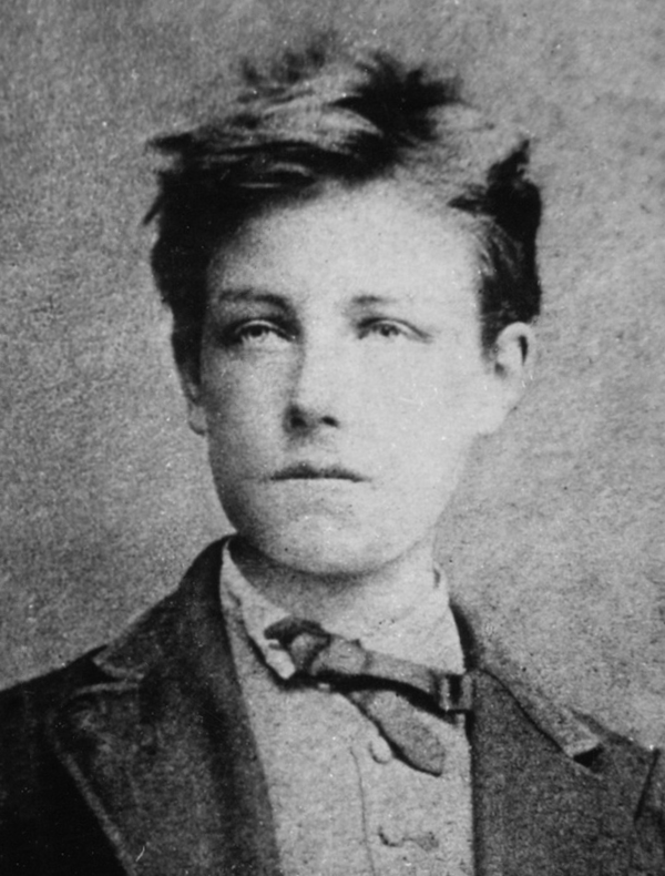 Arthur Rimbaud mit 17 
Foto: Étienne Carjat 