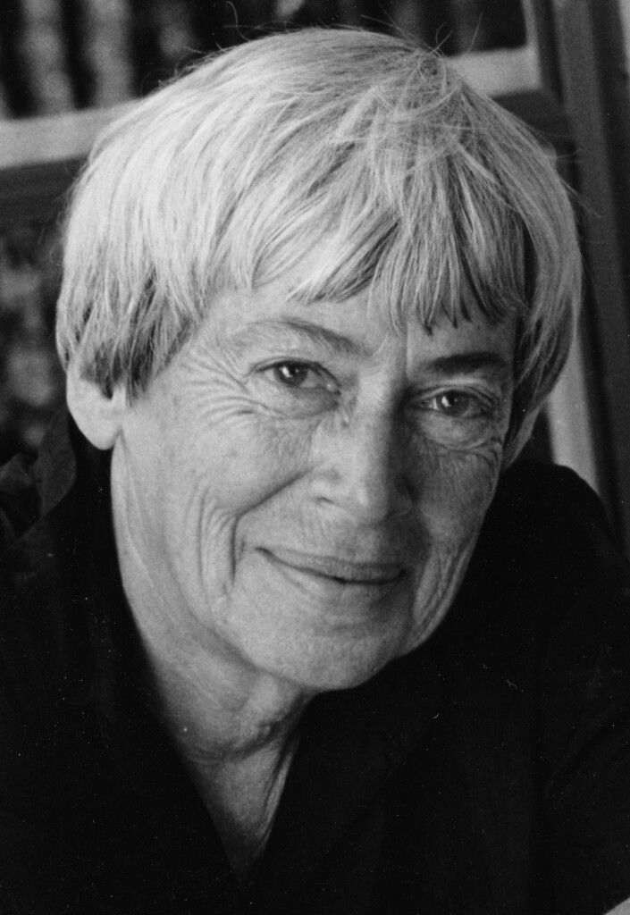 Das Foto zeigt Ursula Le Guin im Jahr 1995