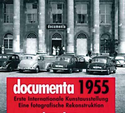 Buchcover 
documenta 1955 
Erste Internationale Kunstausstellung 
Eine fotografische Rekonstruktion 