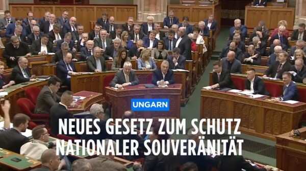 Was will ein Amt für die „Verteidigung der Souveränität“ in einem demokratischen Land verteidigen - und vor wem? Wer etwas über die Betroffenen und die Ziele des Gesetzes erfahren möchte, wird durch die Lektüre der entsprechenden Nachrichten verwirrt. Screenshot: YouTube/@euronewsde