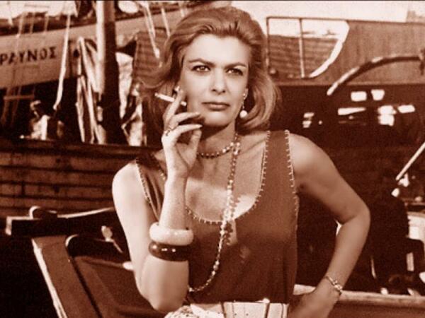 Melina Mercouri in ‹Sonntags … nie!› 